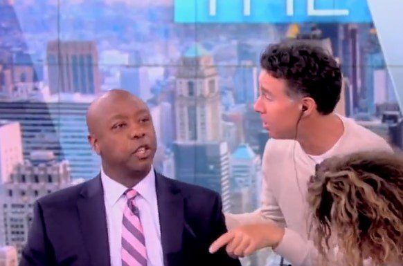 The View's Handlers Attempt to Silence Sen. Tim Scott On Set | WLT Report