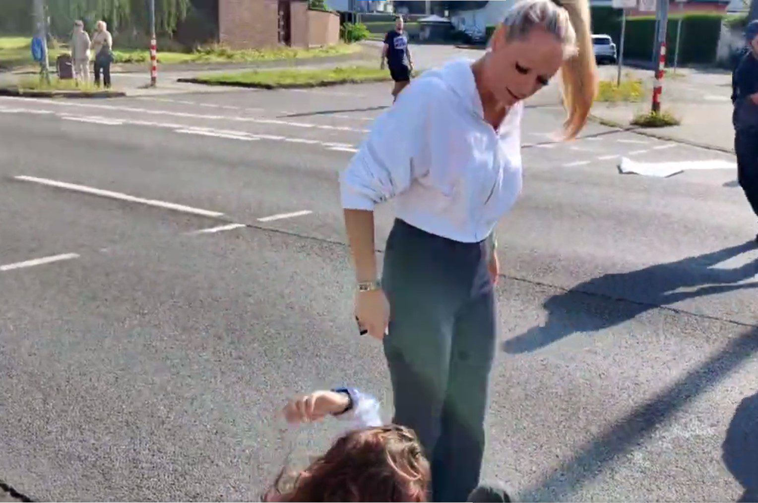 Move Over 'TMFINR' Lady, Blonde Bombshell Drags Activist Out of the Street! | WLT Report