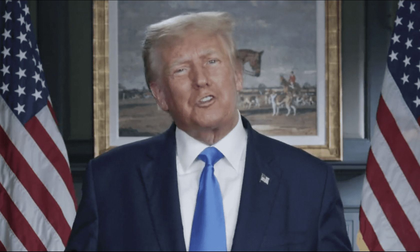 President Trump Releases Statement On Hamas Attacking Israel | WLT Report