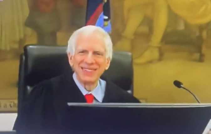 WATCH: Judge Overseeing Trump’s “Civil Fraud Trial” Smiles And Poses For Camera