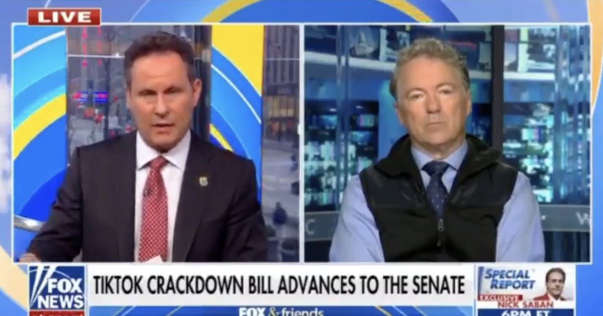 'See, That's A Lie': Sen. Paul Confronts Kilmeade In Heated Exchange Over TikTok Ban | WLT Report