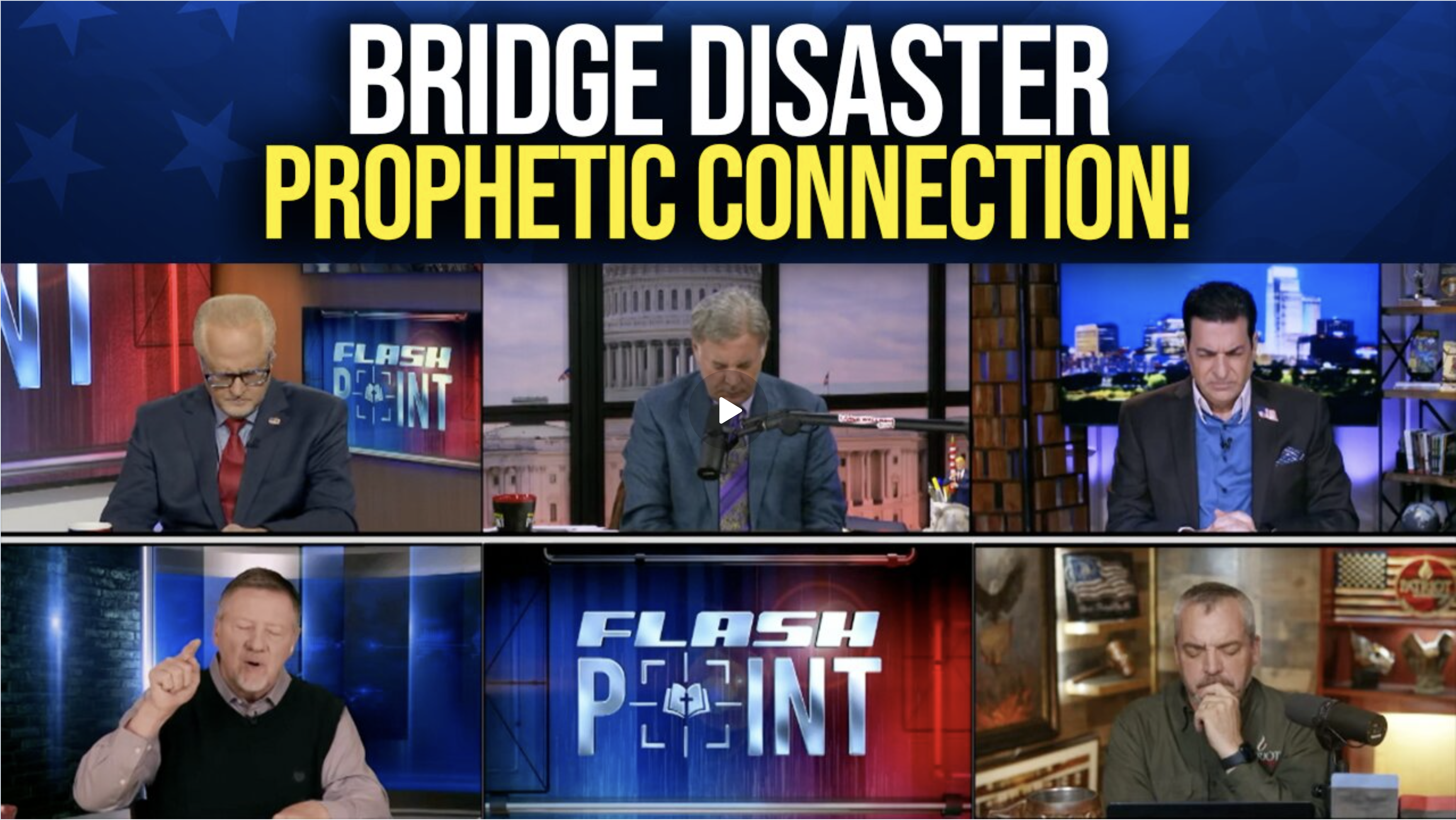 FlashPoint: Bridge Disaster Prophetic Connection