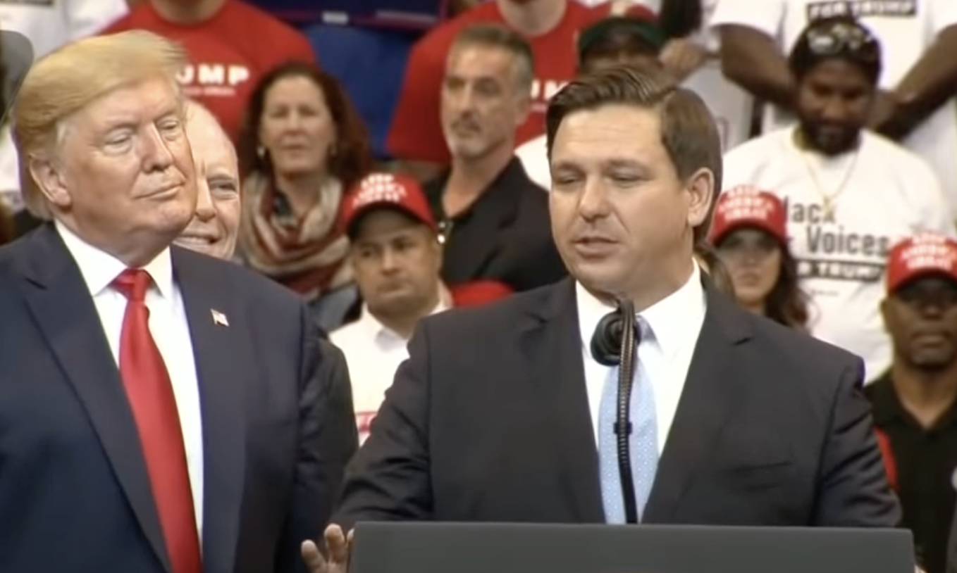 President Trump Privately Meets With Governor Ron DeSantis In Miami, As Possible VP Rumors Swirl