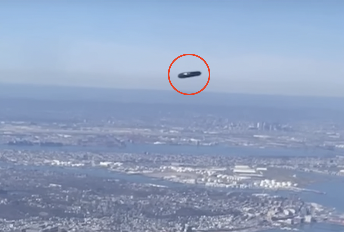 WATCH: UFO Caught On Camera From Airplane Window