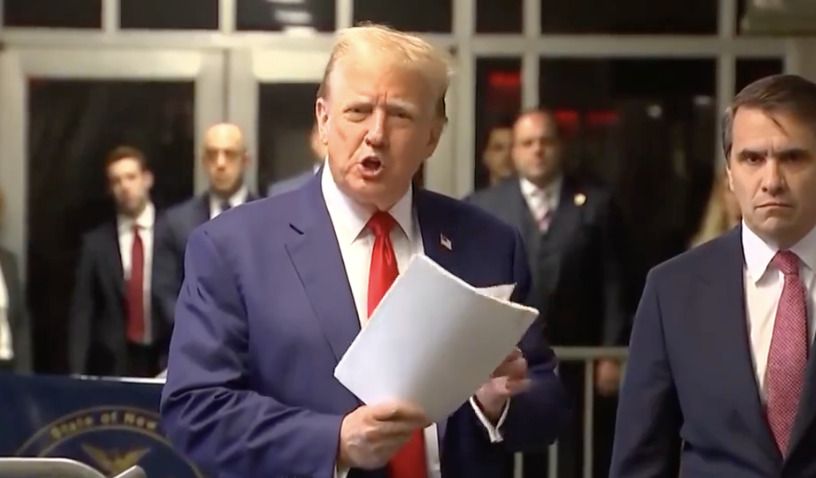 Breaking: Trump Reveals ‘Major Motion’ His Lawyers Just Filed In ‘Hush Money’ Case