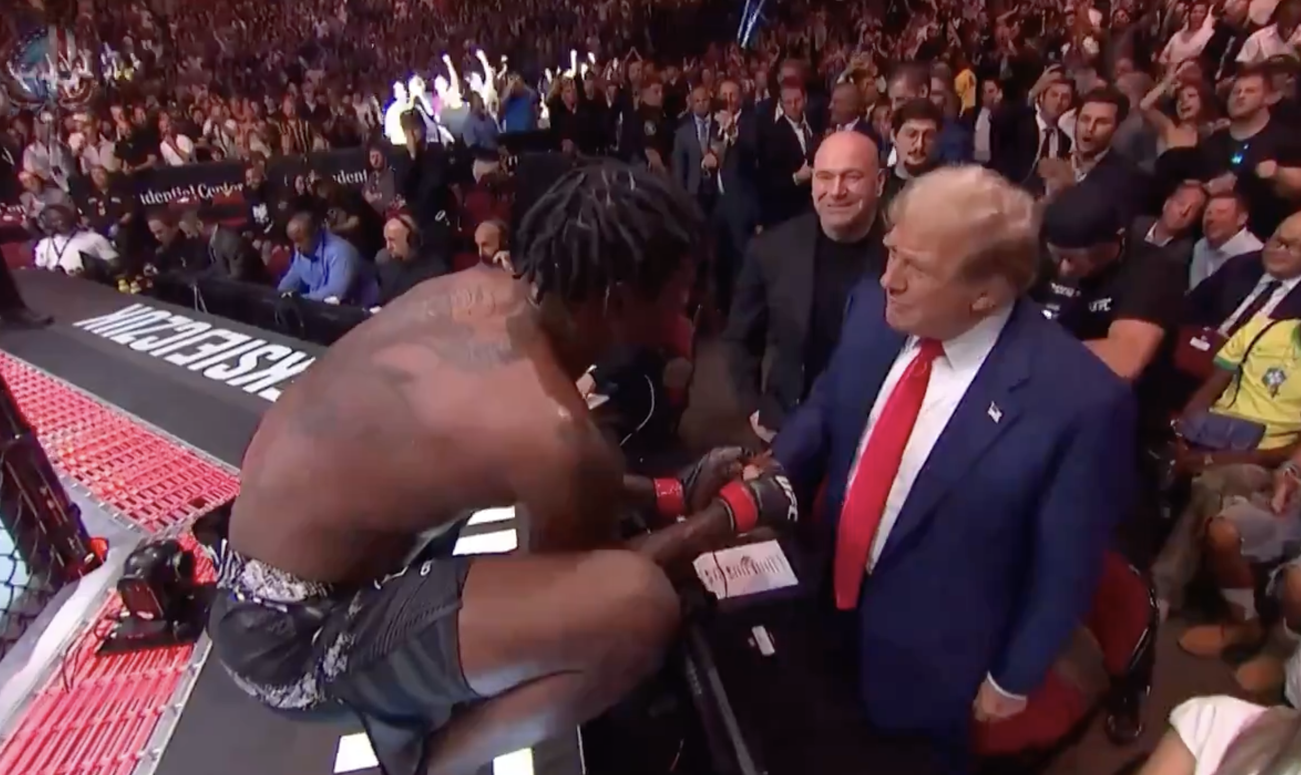 ‘You’re The Man, Bro’: Trump Gets Massive Applause From UFC Crowd And Praise From Winning Fighters