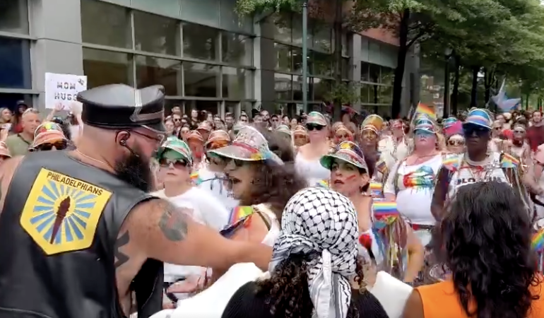 The Left’s Civil War: Pride Parade Blocked By Pro-Palestine Protesters