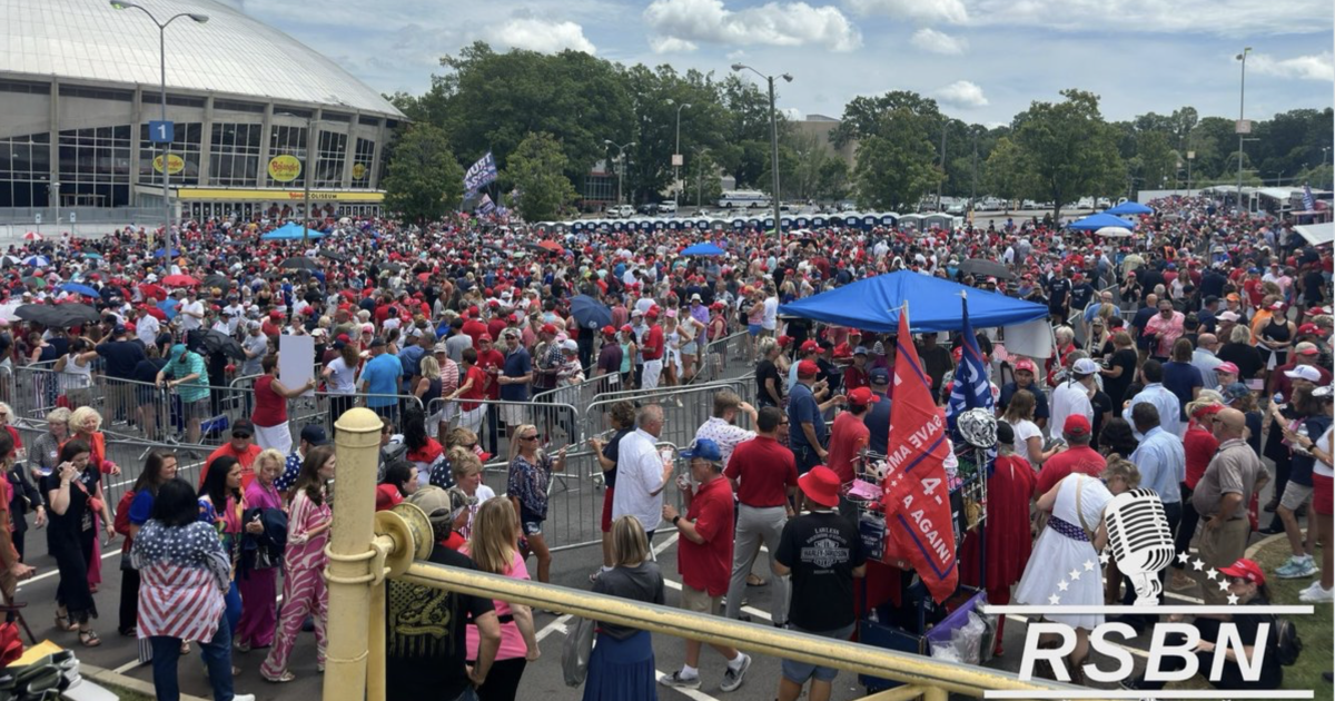 MASSIVE MAGA Crowd In Charlotte, NC Is FIRED UP Waiting To See President Trump | WLT Report