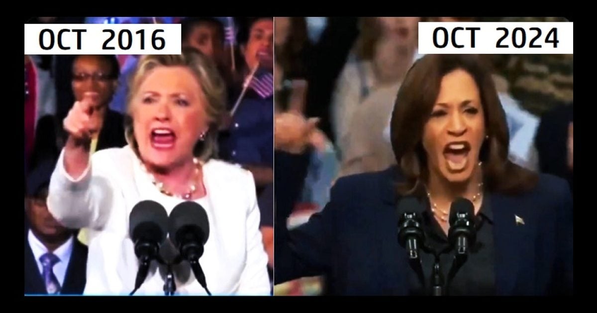 It Didn’t Work For Hillary, And It’s Not Working For Kamala (Side By Side Video)