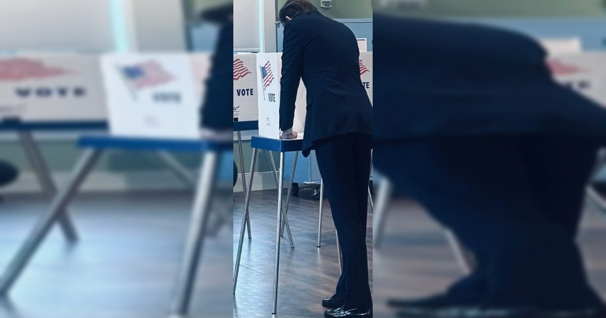 Take A Look: Barron Trump Cast Ballot For The First Time