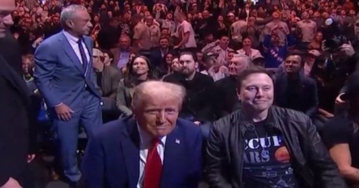 President Trump Steals the Show at UFC 309