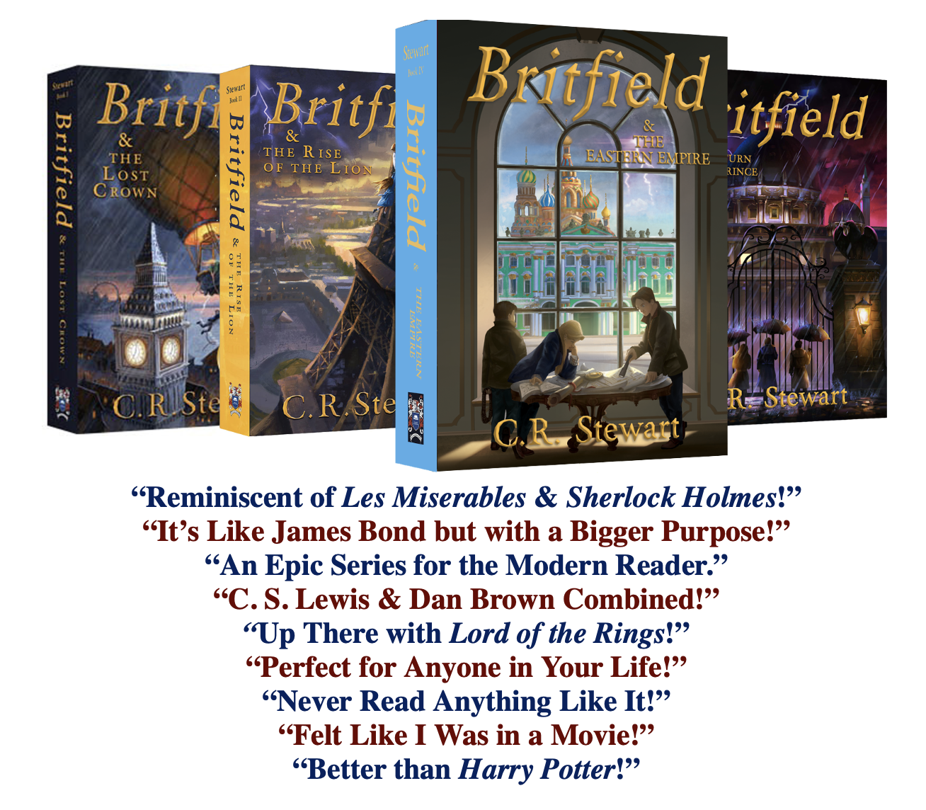 Win a FREE Signed Britfield Book From Author Chad (C.R.) Stewart