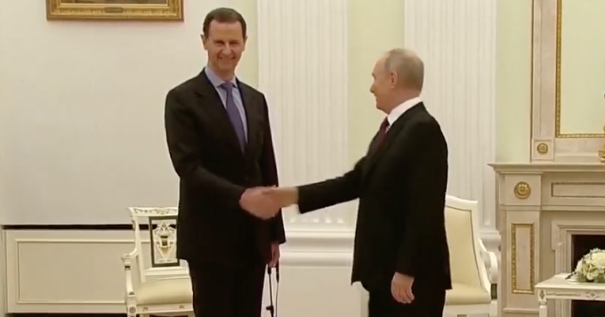 Russia Grants Syrian President President Bashar al-Assad Assylum After Fleeing Country