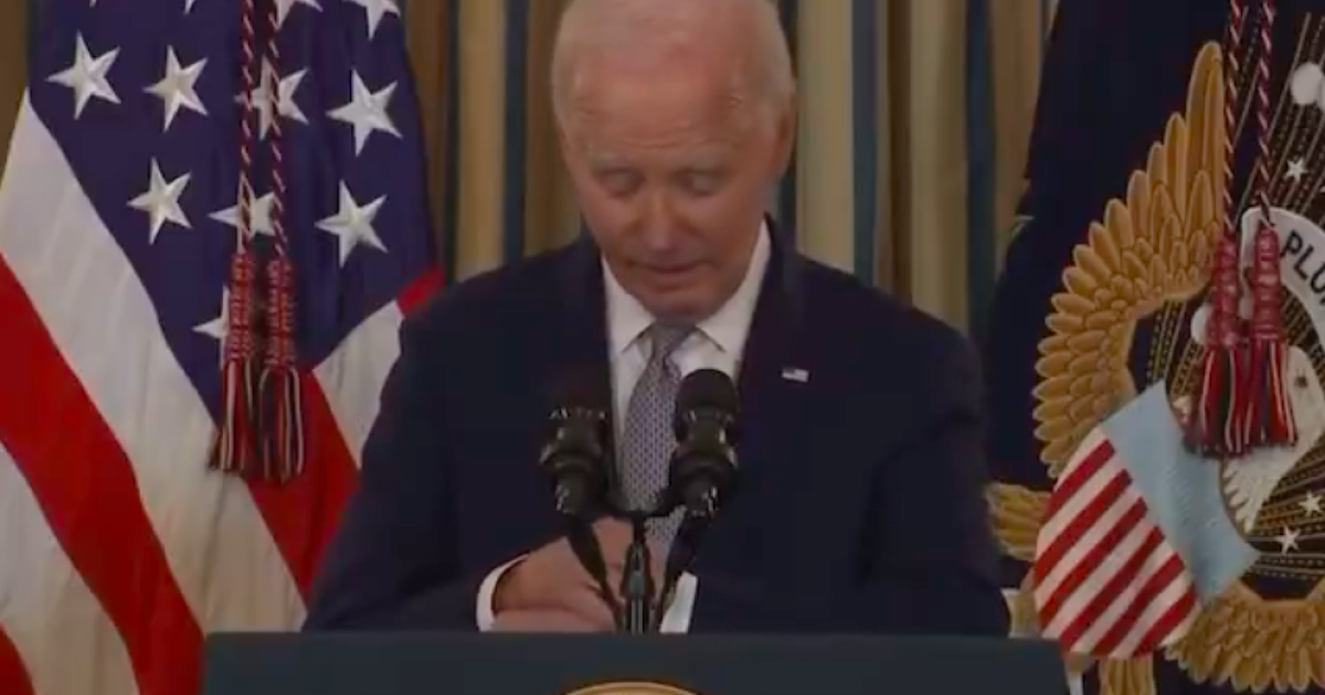 Biden Checks Watch While Addressing New Orleans Victims: “Get This D*mn Thing Done”