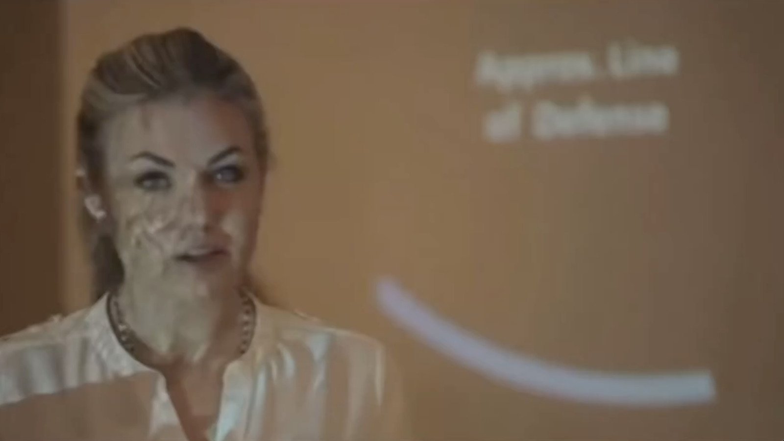 Erika Kirk hosting documentary segment about EMP attacks
