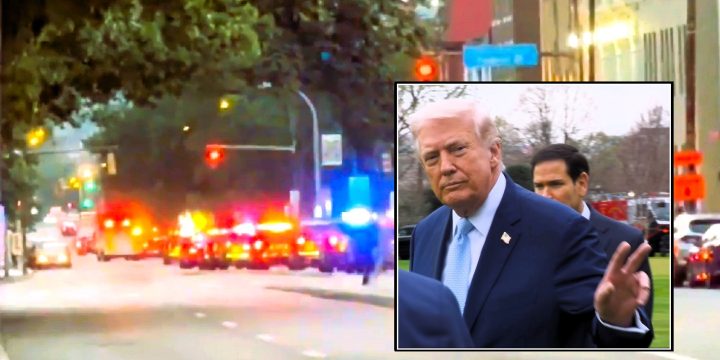 Emergency Lights Trump Inset connected to Rumors President Trump Been Rushed Walter Reed Medical