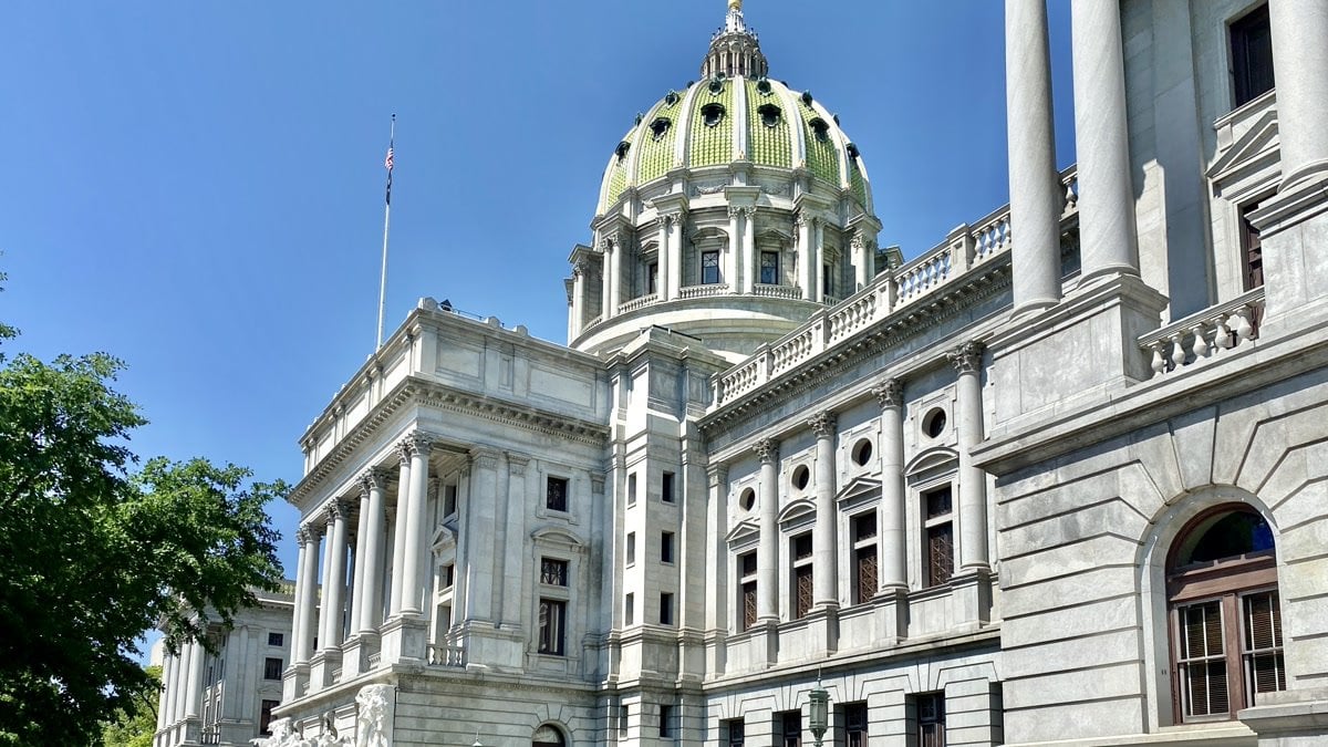 Pennsylvania State Capitol in Harrisburg