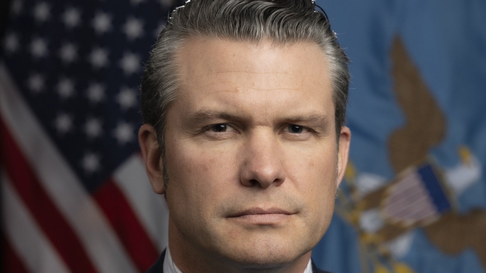 Defense Secretary Pete Hegseth official portrait