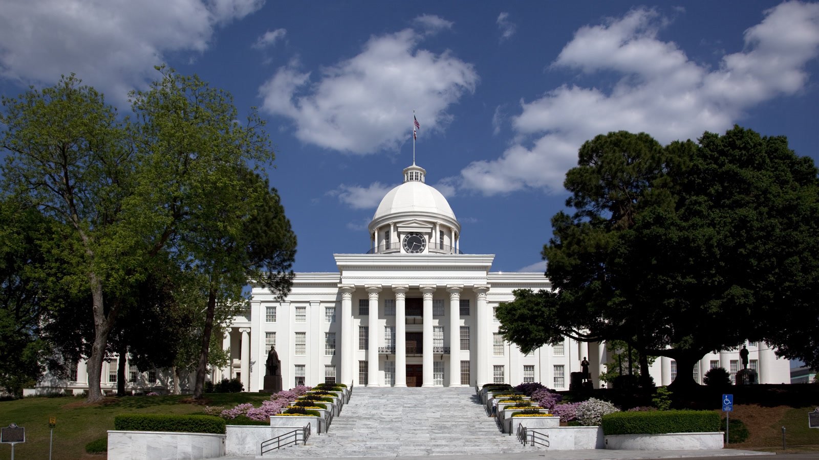 Alabama State Capitol building in Montgomery