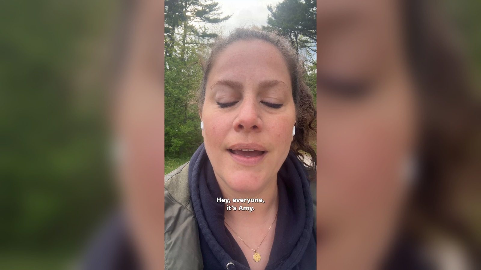 Amy Gertner speaks in a campaign response video posted by Graham Platner for Senate.