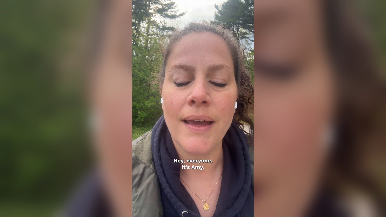 Amy Gertner speaks in a campaign response video posted by Graham Platner for Senate.