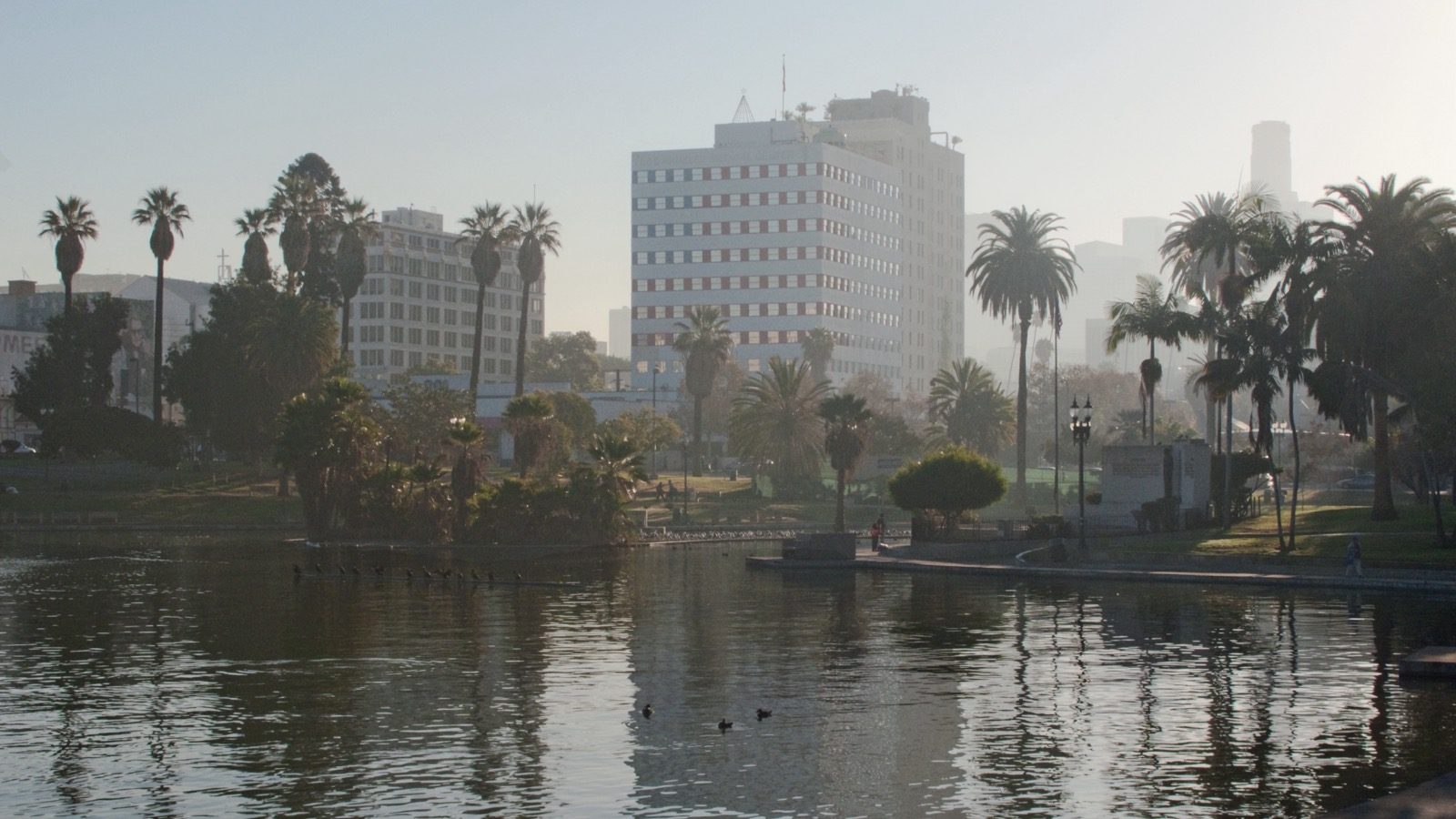 MacArthur Park in Los Angeles
