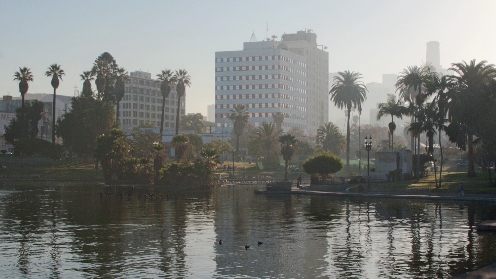MacArthur Park in Los Angeles