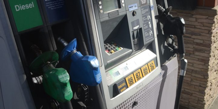 Gas pump at a Thorntons station