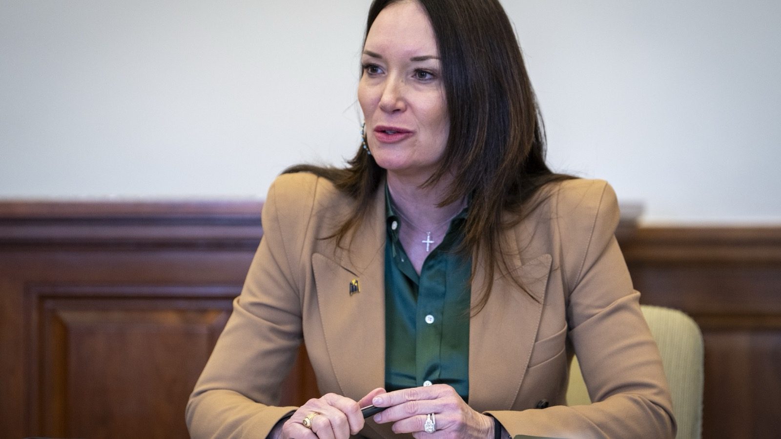 USDA Secretary Brooke Rollins at USDA headquarters.