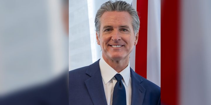 Gavin Newsom portrait during New York Climate Week in 2025