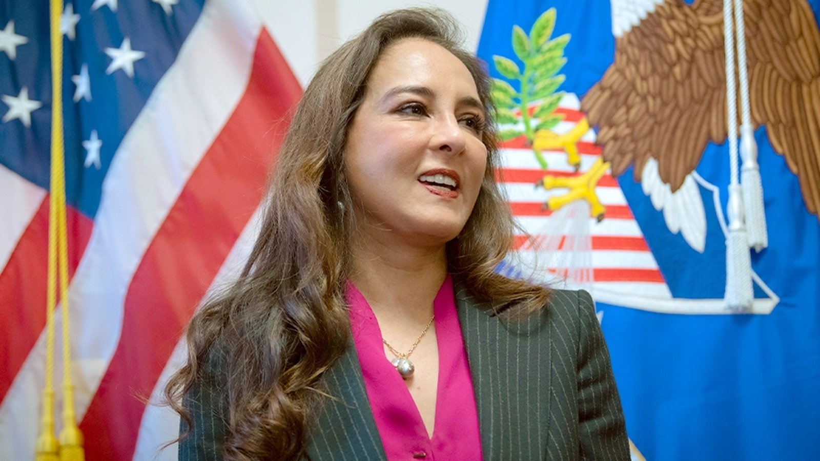 Assistant Attorney General Harmeet Dhillon at the Justice Department