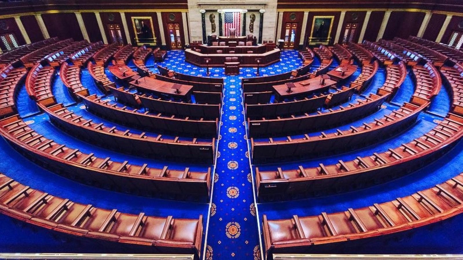 Public-domain photo of the U.S. House of Representatives chamber
