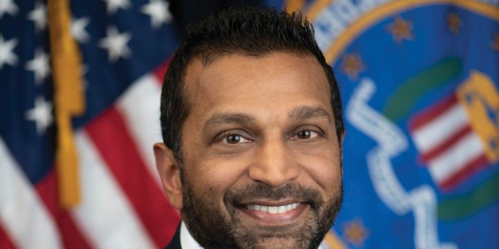 Official FBI portrait of Director Kash Patel