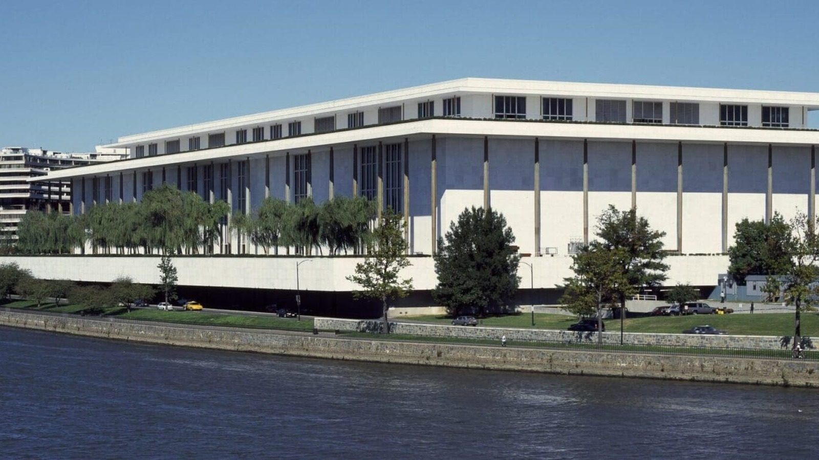 Kennedy Center for the Performing Arts exterior in Washington, D.C.