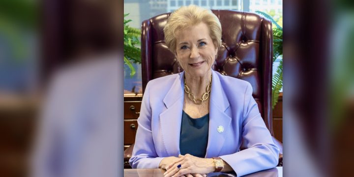 Education Secretary Linda McMahon official Department of Education portrait