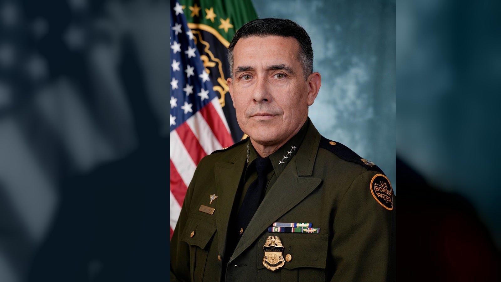 Chief Rosario Pete Vasquez in U.S. Border Patrol uniform