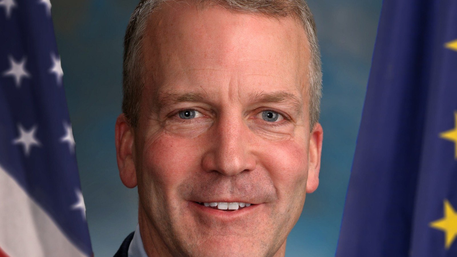 Public domain official portrait of Senator Dan Sullivan