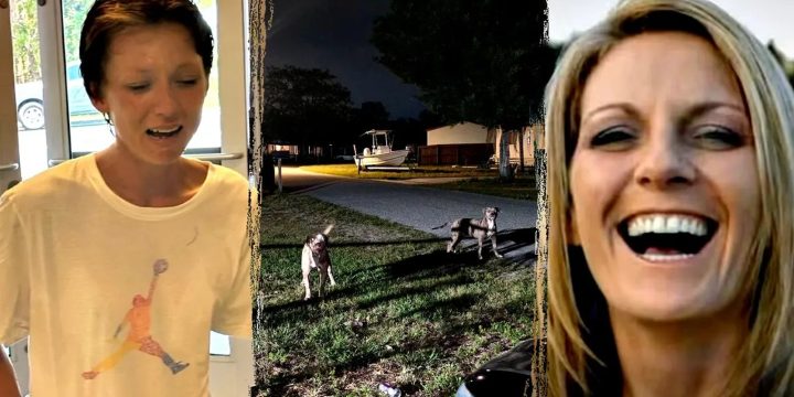 Source screenshot from Fox News Digital showing Jodi Cowan, Max and Mako, and Linda Cutler in connection with the fatal Cocoa dog mauling