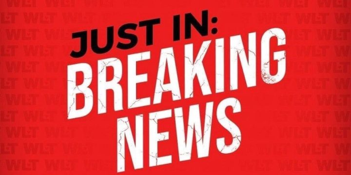 Breaking news graphic