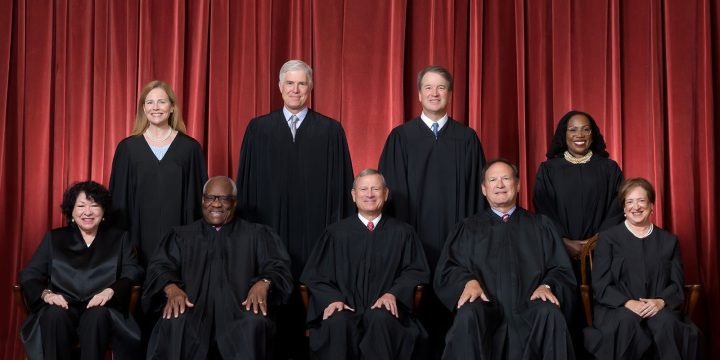 Current members of the U.S. Supreme Court, Roberts Court 2022 group photograph