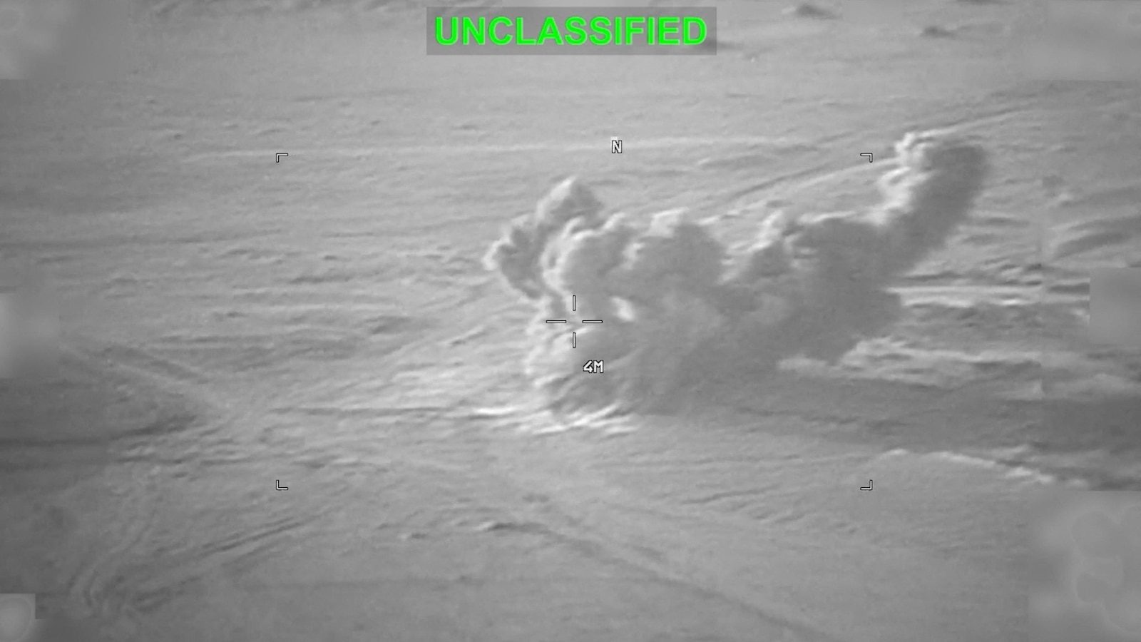 Official video still from U.S. military operations during the Iran conflict