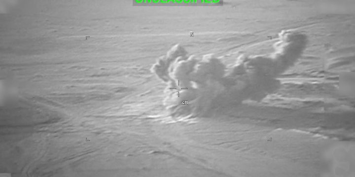 Official video still from U.S. military operations during the Iran conflict