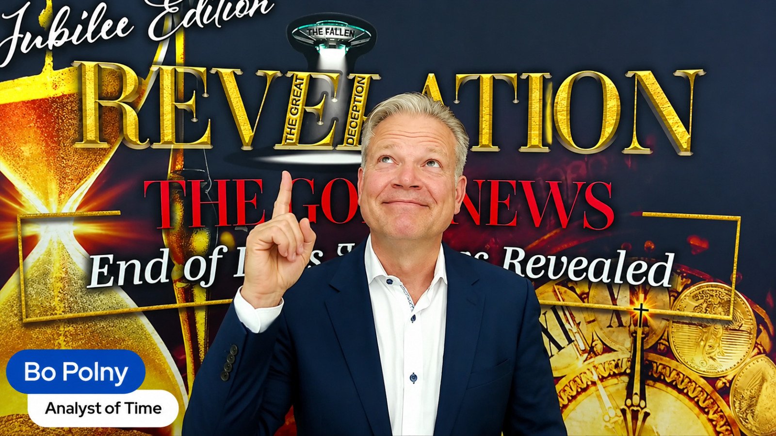 Original image created by WLTReport.com featuring Bo Polny with Revelation: The Good News Jubilee Edition