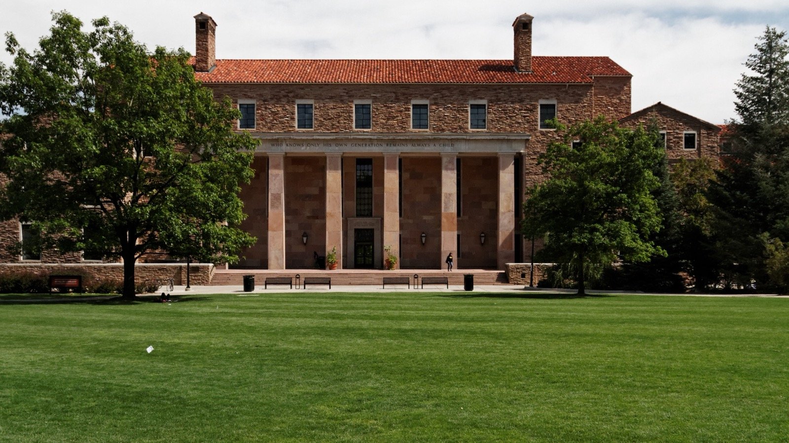 Norlin Library on the University of Colorado Boulder campus