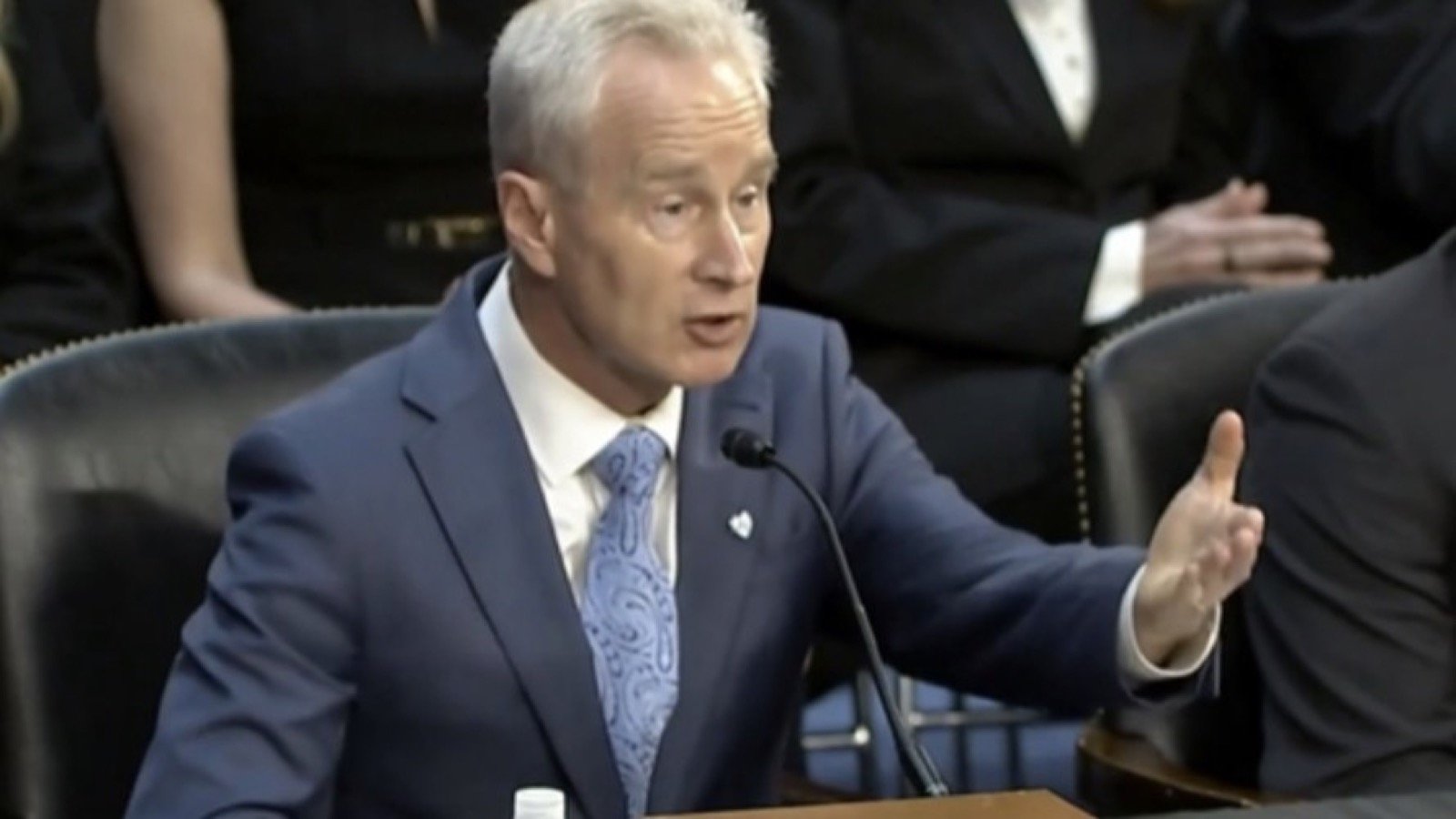 Dr. Peter McCullough speaks during a congressional hearing