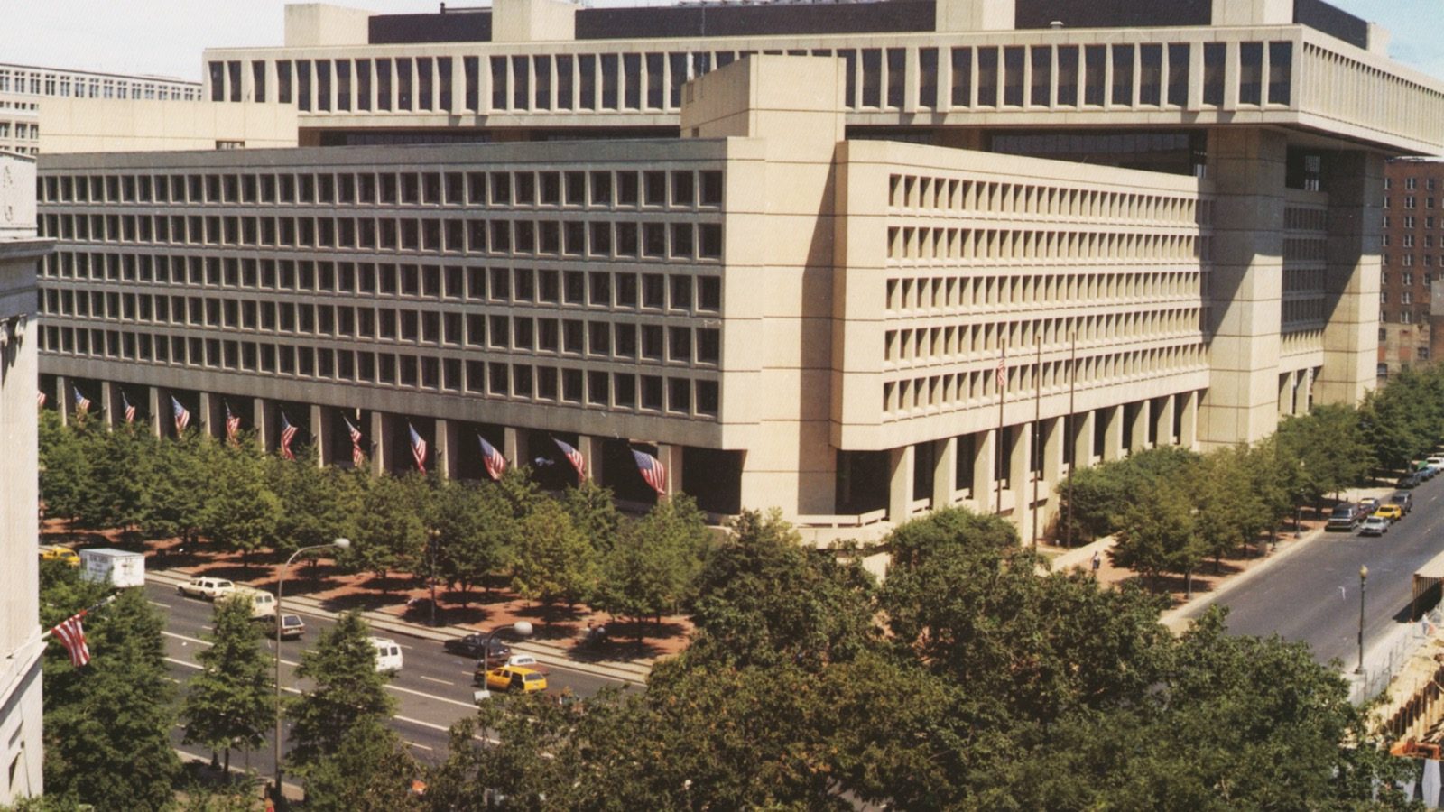 The FBI headquarters building in Washington, D.C.