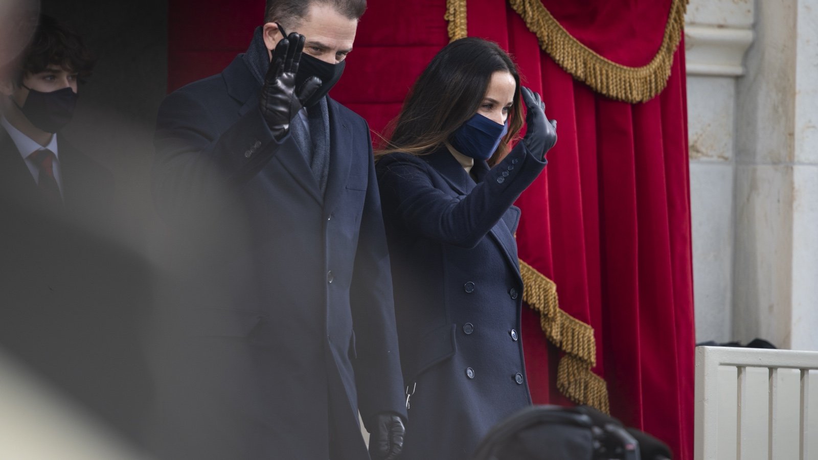 Hunter Biden attends the 2021 presidential inauguration in Washington, D.C.