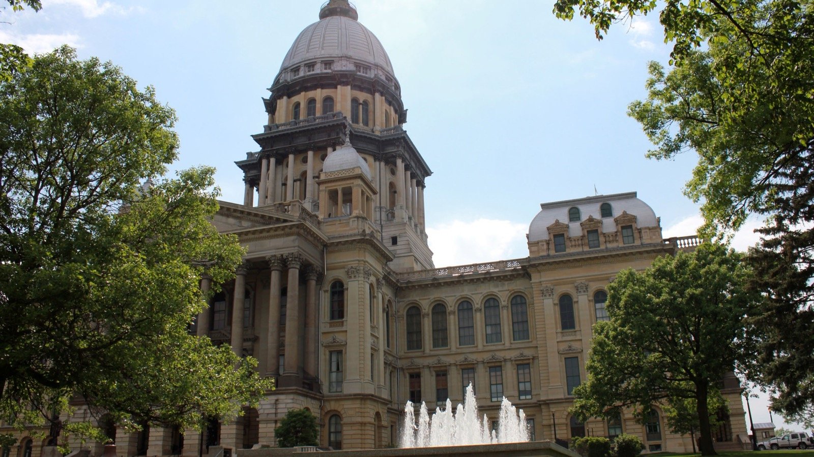 Illinois State Capitol building in Springfield, Illinois