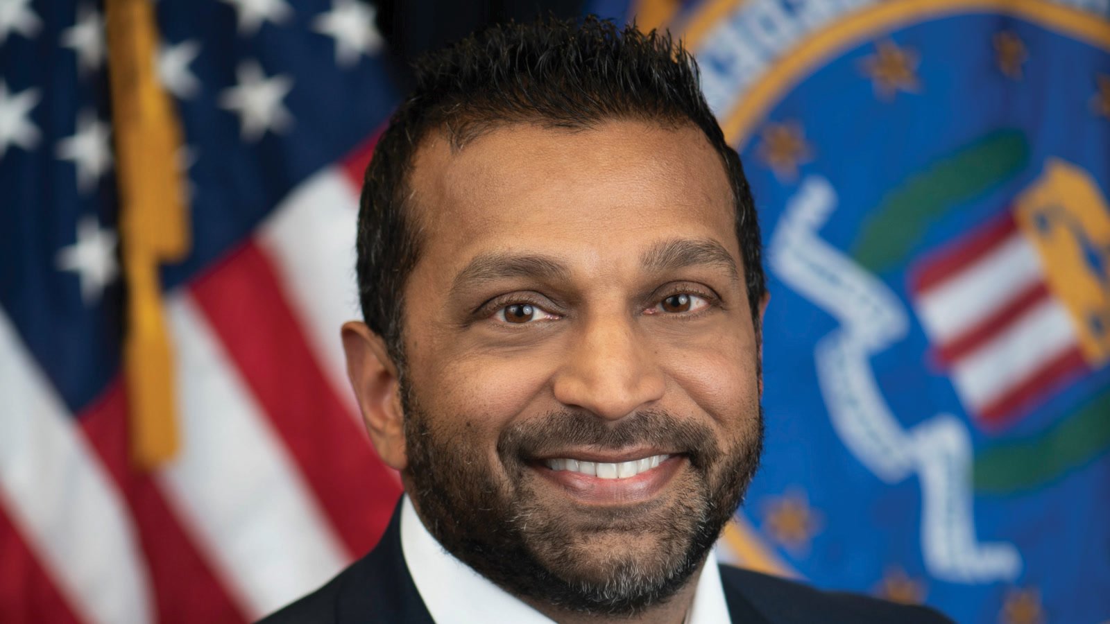 FBI Director Kash Patel in his official portrait