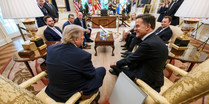 President Trump meets with NATO Secretary General Mark Rutte in the Oval Office